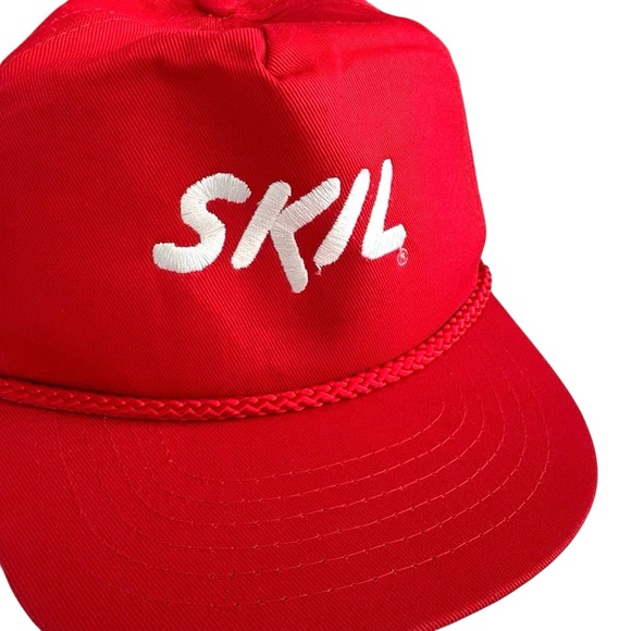 Vintage Skil Power Tools Trucker Snapback Baseball Cap - Picture 4 of 9